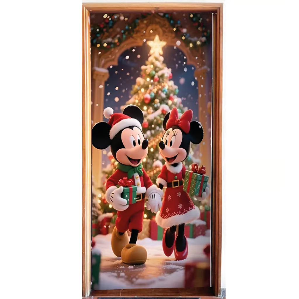 FUNDAS NAVIDEÑAS  PARA PUERTAS QUE ENAMORAN 🎄❤️”