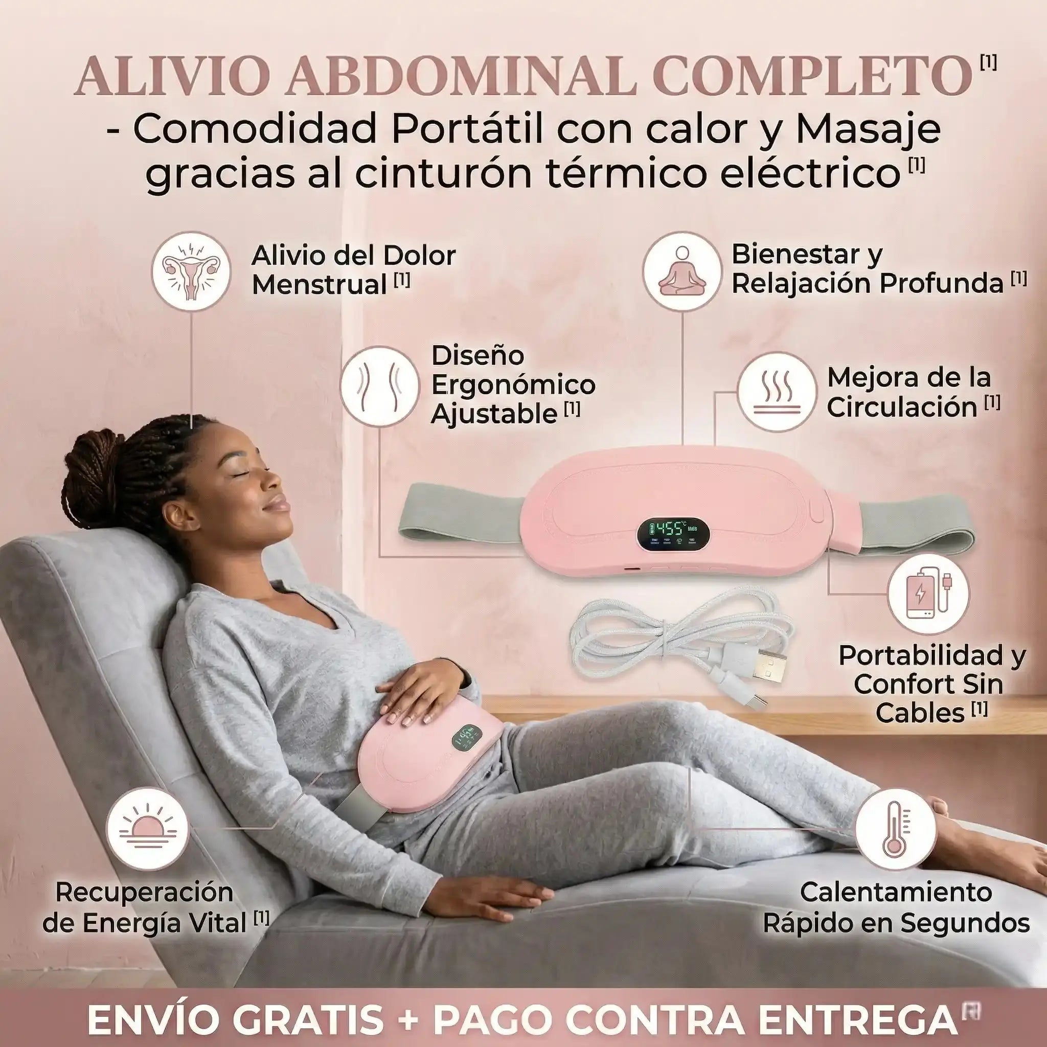 💖 El Cinturón #1 Contra los Cólicos Menstruales