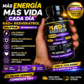 ✨ NAD+ RESVERATROL LONGEVITY ✨ ⚡ 1500MG X 100 SOFTGELS ⚡