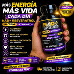 ✨ NAD+ RESVERATROL LONGEVITY ✨ ⚡ 1500MG X 100 SOFTGELS ⚡