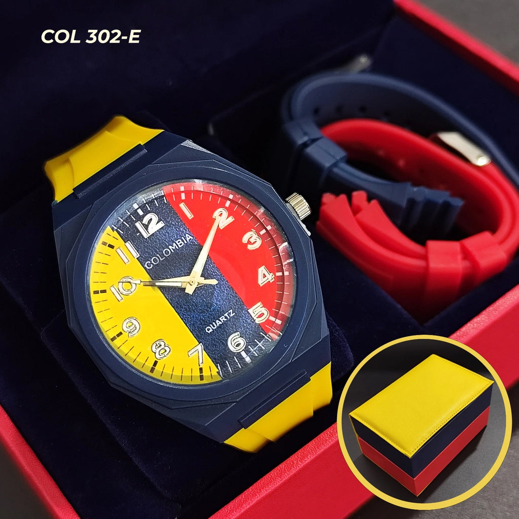 ✨ Reloj Pasión Tricolor