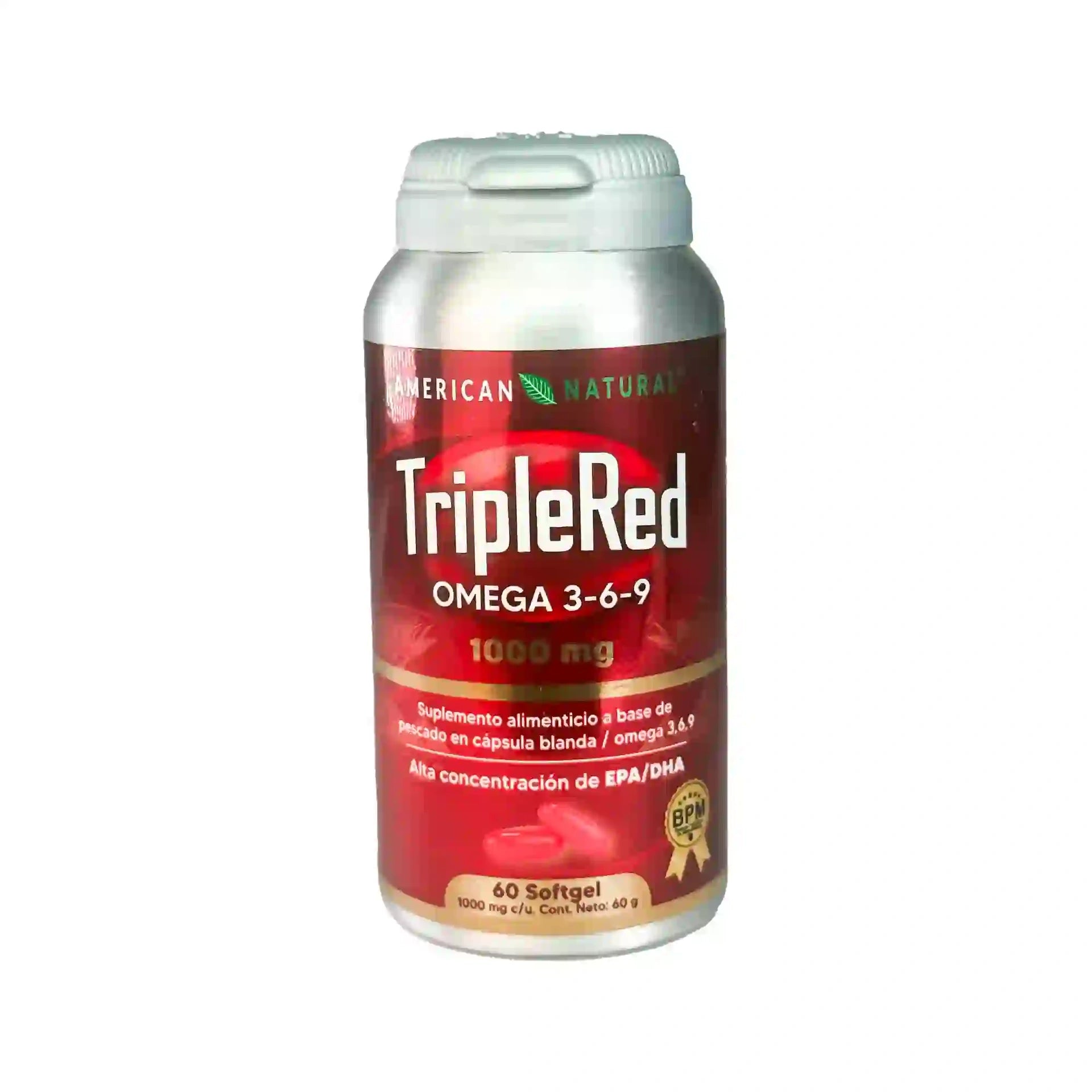 ❤️‍🔥 TRIPLE RED OMEGA 3-6-9 — 🩸 Apoyo diario para tu circulación